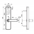 Khóa điện tử Hafele DL7100 - 912.20.315