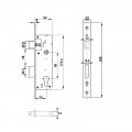 Khóa điện tử Hafele EL6500-TCS 912.20.120 - cửa nhôm Xingfa