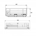 Giá xoong nồi inox 304 nan Oval Eurogold EPV5060F