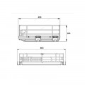Giá xoong nồi inox 304 nan Oval Eurogold EPV5090F