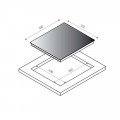 Bếp từ Upscale 4 vùng nấu FC64B lắp âm