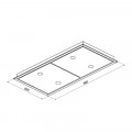 Máy hút mùi âm trần Upscale CEILING INOX