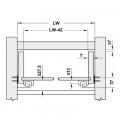 Ray âm EPC Evo 400mm giảm chấn Hafele 433.32.073
