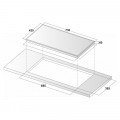 Bếp từ đôi Binova BI-999GM lắp âm
