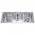 Chậu rửa bát inox 3 hố Gorlde GD-5630