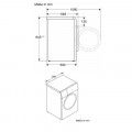 Máy giặt Bosch 10kg WGB2560X0 Serie 8
