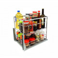 Giá gia vị inox nan dẹt BossEU BS304.140GS