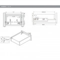 Ray âm EPC Evo 450mm giảm chấn Hafele 433.32.074