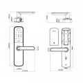 Khóa điện tử DL6000 Hafele 912.20.581