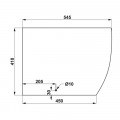 Bồn cầu đặt sàn Sapporo Hafele 588.79.411