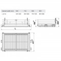 Giá xoong nồi Inox 304 Hafele Kason 549.04.057 900mm