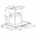 Máy hút mùi áp tường Hafele HC-W705B 533.87.377