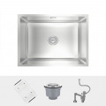 Chậu rửa bát inox 1 hố Konox KN6044SU Dekor