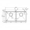 Chậu rửa bát Konox Workstation Sink – Topmount Sink KN8850TD