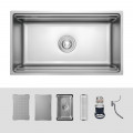 Chậu rửa bát 1 hố Kluger KWU8161FS-S76 Plus