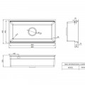 Chậu rửa bát 1 hố Kluger KWU8161FS-S86
