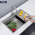 Chậu rửa bát 1 hố Kluger KWF8161FS-S76 Plus