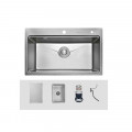 Chậu rửa bát 1 hố Kluger KW8181FS-S81 Plus