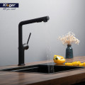 Vòi rửa bát nóng lạnh Kluger KLF0001B có dây rút