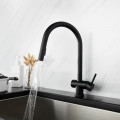 Vòi rửa bát nóng lạnh Kluger KLF0008B có dây rút