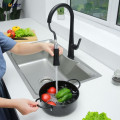Vòi rửa bát nóng lạnh Kluger KLF0002B có dây rút