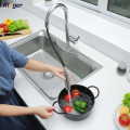 Vòi rửa bát nóng lạnh Kluger KLF0003C có dây rút