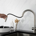 Vòi rửa bát nóng lạnh Kluger KLF0008S có dây rút