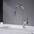 Vòi rửa bát nóng lạnh Kluger KLF0005C có dây rút