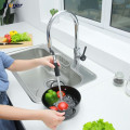 Vòi rửa bát nóng lạnh Kluger KLF0006C có dây rút