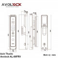 Khóa cửa thông minh Avolock AL-86FRV-IN