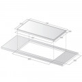 Bếp từ đôi Lorca LCI 809 Pro lắp âm