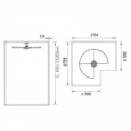 Giá treo trần góc tủ quần áo 270 độ GrandX XM.270A
