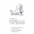 Bản lề cong lắp lọt lòng Capella 165 độ GrandX XC.165C
