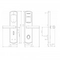 Khóa điện tử Hyundai HY-HL04 Silver