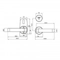Khóa cửa khách sạn Hyundai HY-HL03 Silver