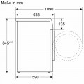 Máy giặt quần áo Siemens WG56B2A41