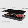 Bếp từ kết hợp hồng ngoại Hawonkoo CEH-221-IF