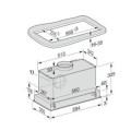 Máy hút mùi âm trần Miele DA 2668-60cm