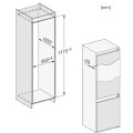 Tủ lạnh Miele KFN 7714 F - 254 L
