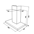 Máy hút mùi áp tường GrandX GX H90T81G