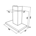 Máy hút mùi áp tường GrandX GX H90T81B