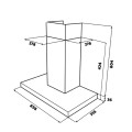 Máy hút mùi áp tường GrandX GX H70T78G