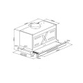 Máy hút mùi âm tủ GrandX GX H70F75G