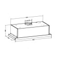 Máy hút mùi âm tủ GrandX GX H60F58B
