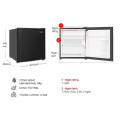 Tủ lạnh 1 cánh mini 50 lít Aqua AQR-D60FA(BS)