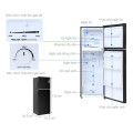 Tủ lạnh 2 cánh Inverter 236 lít Aqua AQR-T260FA(FB)