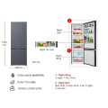 Tủ lạnh 2 cánh Inverter 292 lít Aqua AQR-B360MA(SLB)