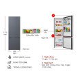 Tủ lạnh 2 cánh Inverter 324 lít Aqua AQR-B390MA(SLB)
