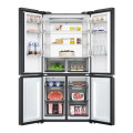 Tủ lạnh 4 cánh Multi Doors Inverter 660 lít Aqua AQR-M727XA(GB)U1