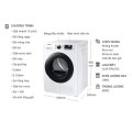 Máy giặt Samsung Inverter 10 kg WW10TA046AE/SV cửa trước